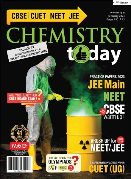 Chemistry Today – February 2023 Cover