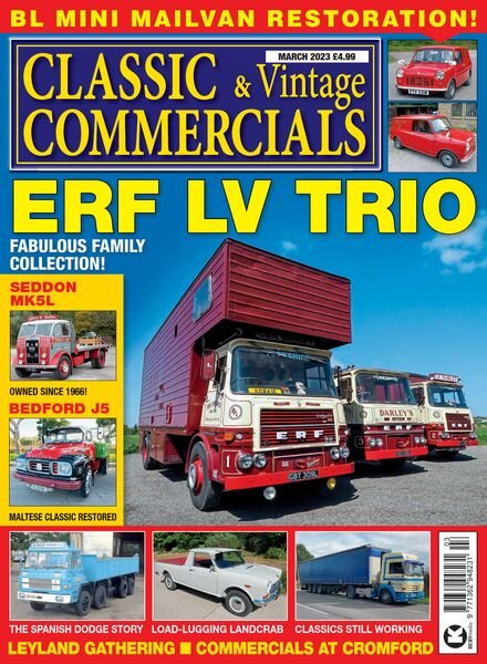 Classic & Vintage Commercials – March 2023 Cover