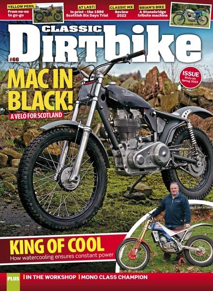 Classic Dirt Bike – February 2023 Cover