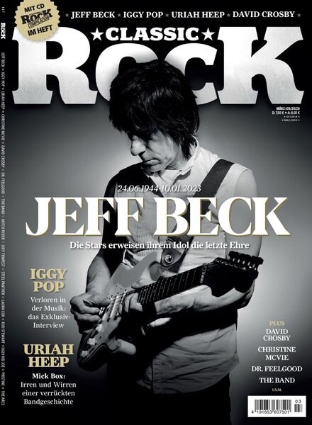 Classic Rock Germany – Marz 2023 Cover