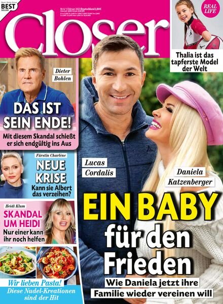 Closer Germany – 1 Februar 2023 Cover