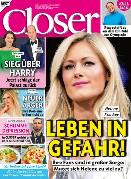 Closer Germany – 8 Februar 2023 Cover