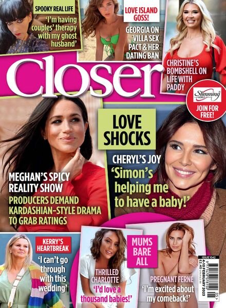 Closer UK – 08 February 2023 Cover