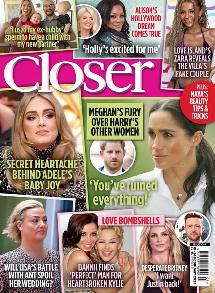 Closer UK – 22 February 2023 Cover