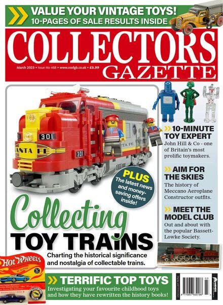 Collectors Gazette – Issue 468 – March 2023 Cover