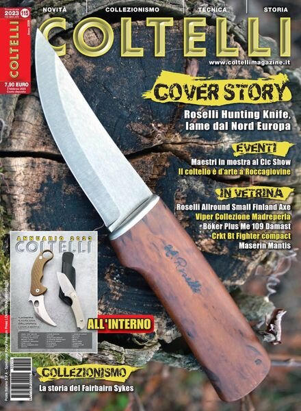 Coltelli – febbraio 2023 Cover