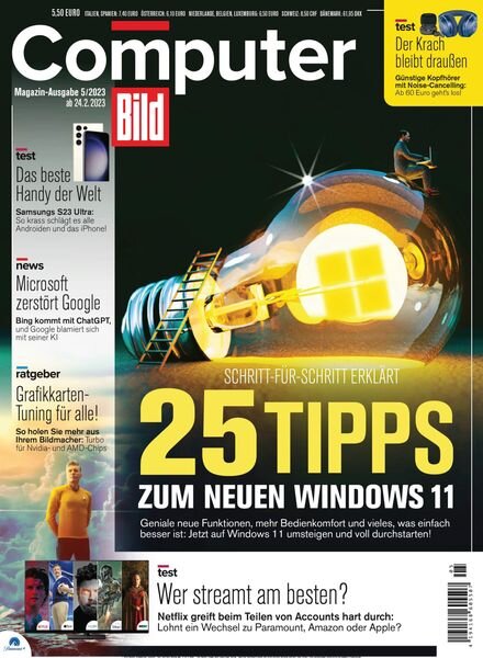 Computer Bild Germany – 24 Februar 2023 Cover