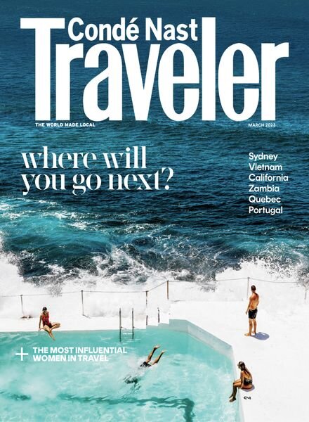 Conde Nast Traveler USA – March 2023 Cover