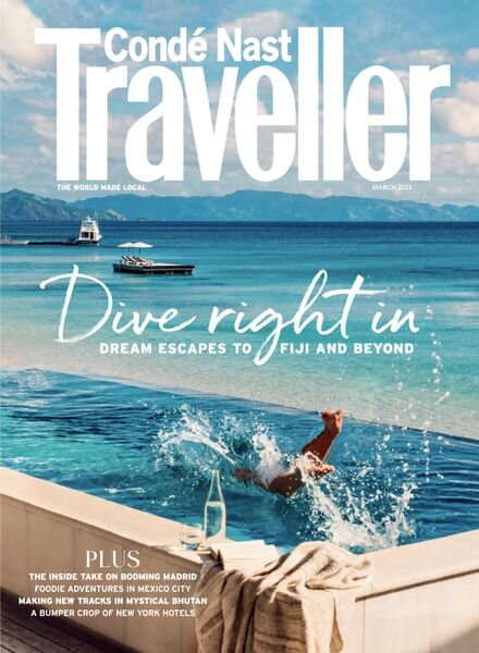 Conde Nast Traveller UK – March 2023 Cover