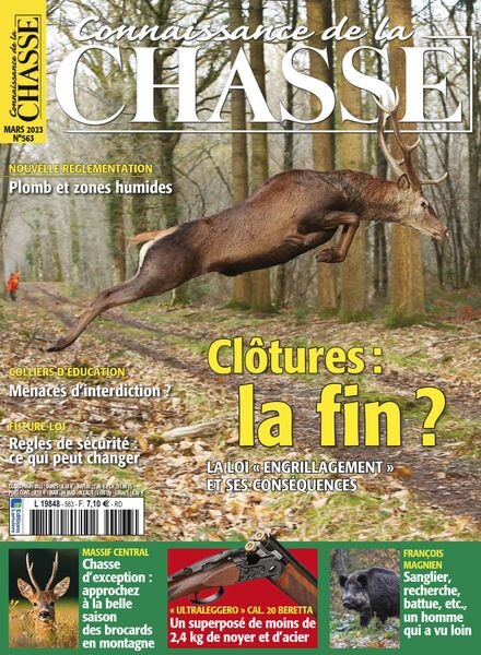 Connaissance de la Chasse – Mars 2023 Cover