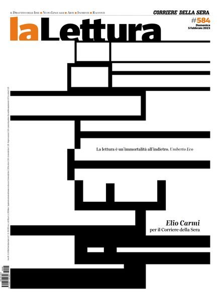 Corriere della Sera La Lettura – 5 Febbraio 2023 Cover