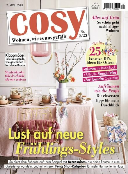 Cosy – Marz 2023 Cover