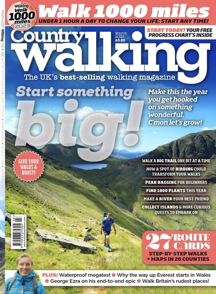 Country Walking – March 2023 Cover