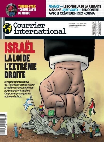 Courrier International – 9 Fevrier 2023 Cover