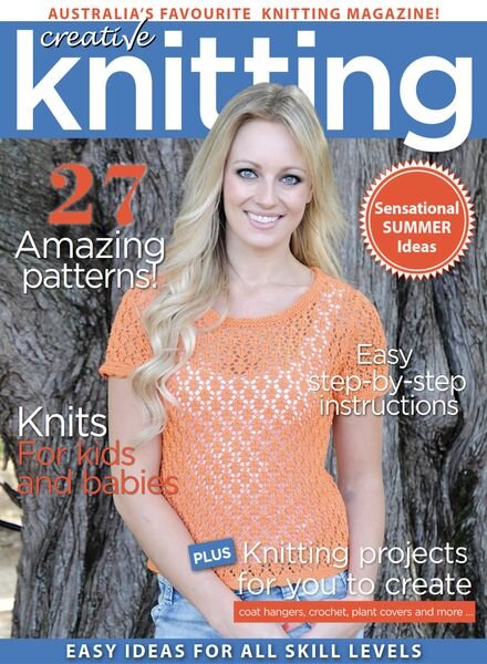 Creative Knitting – February 2023 Cover