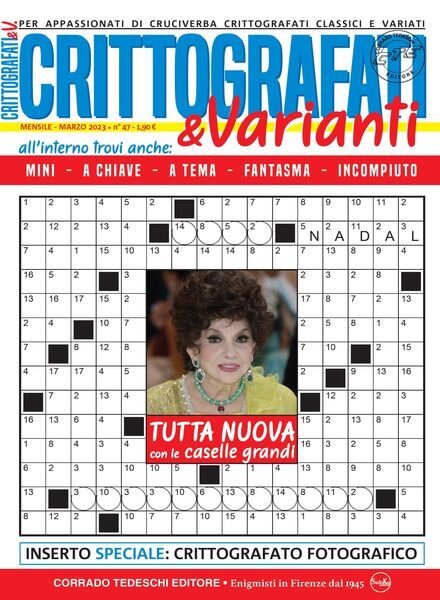 Crittografati & Varianti – febbraio 2023 Cover