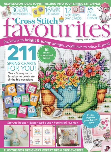 Cross Stitch Favourites – January 2023 Cover