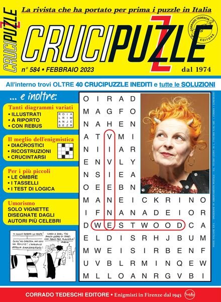 Crucipuzzle – gennaio 2023 Cover