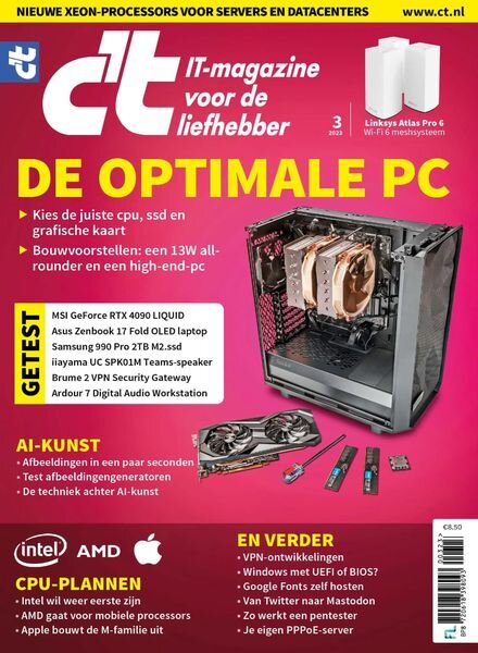 c’t Magazine Netherlands – februari 2023 Cover