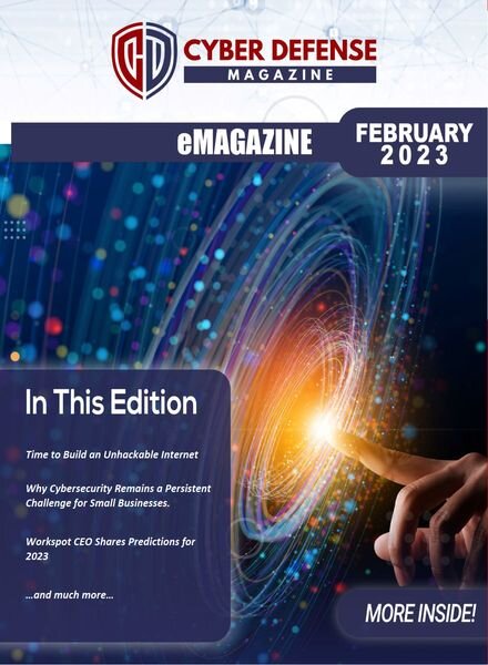 Cyber Defense Magazine – February 2023 Cover