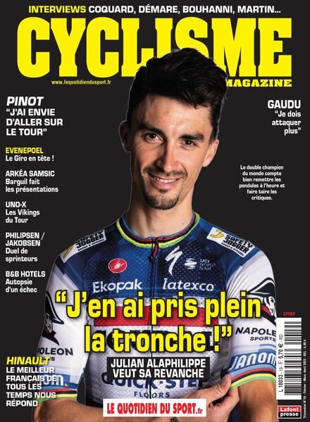 Cyclisme Magazine – fevrier 2023 Cover
