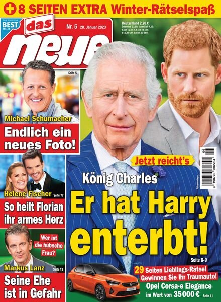 Das Neue – 28 Januar 2023 Cover