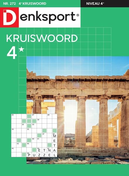 Denksport Kruiswoord 4 – februari 2023 Cover