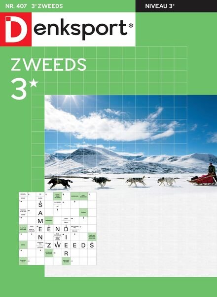 Denksport Zweeds 3 – februari 2023 Cover