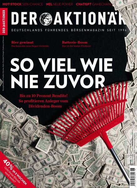DER AKTIONaR – 02 Februar 2023 Cover