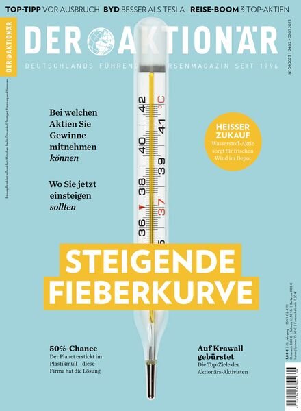 Der AKTIONaR – 24 Februar 2023 Cover