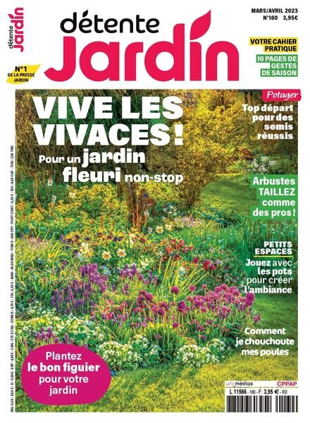 Detente Jardin – 01 fevrier 2023 Cover