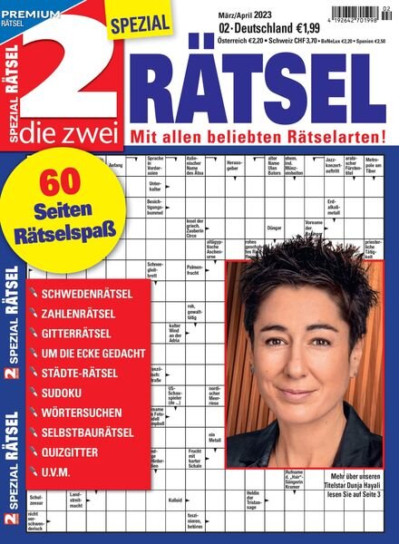 Die 2 Spezial Ratsel – Marz 2023 Cover
