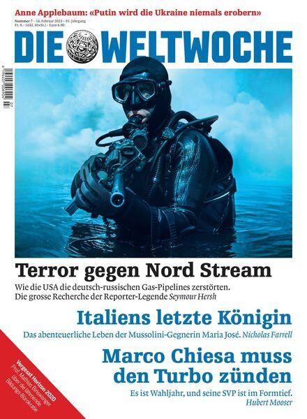Die Weltwoche – 16 Februar 2023 Cover