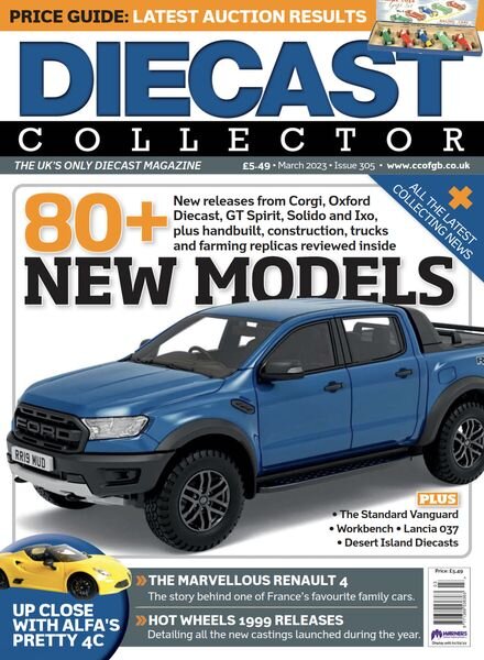 Diecast Collector – March 2023 Cover