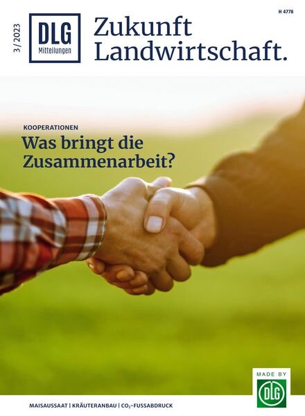 DLG Mitteilungen – Februar 2023 Cover