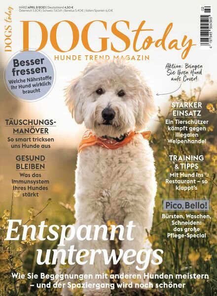 Dogs Today Germany – Marz-April 2023 Cover