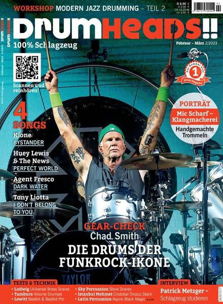 DrumHeads!! – 15 Februar 2023 Cover