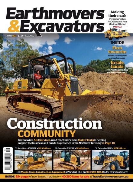 Earthmovers & Excavators – February 2023 Cover