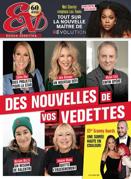 echos Vedettes – 11 fevrier 2023 Cover