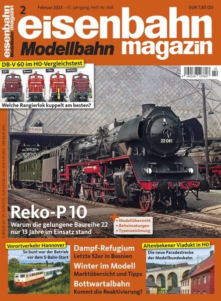 Eisenbahn Magazin – Februar 2023 Cover