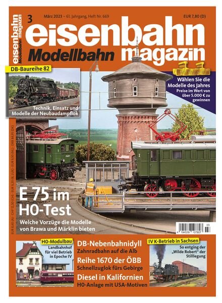 Eisenbahn Magazin – Marz 2023 Cover