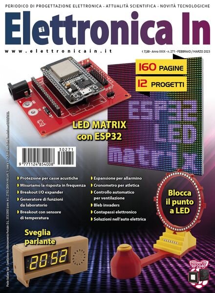 Elettronica In – Febbraio-Marzo 2023 Cover