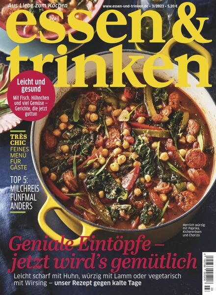 Essen & Trinken – Marz 2023 Cover