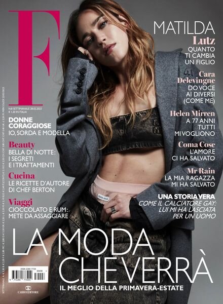 F – 28 Febbraio 2023 Cover