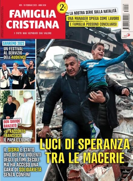 Famiglia Cristiana – 19 Febbraio 2023 Cover