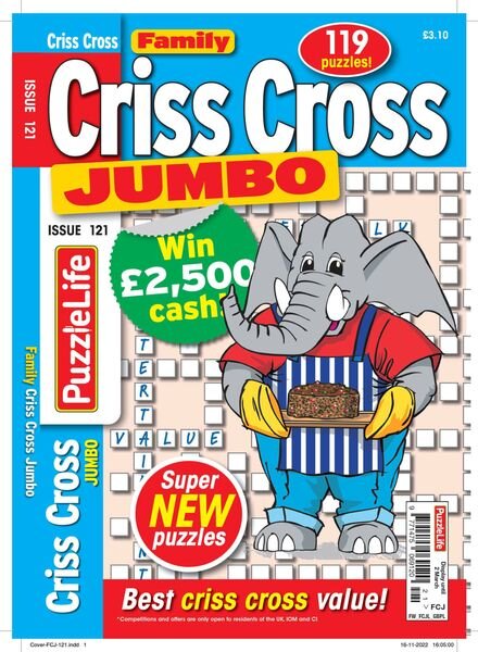 Family Criss Cross Jumbo – February 2023 Cover