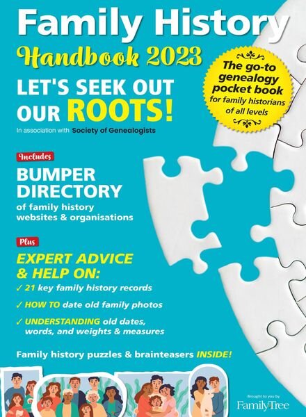 Family History Handbook – February 2023 Cover