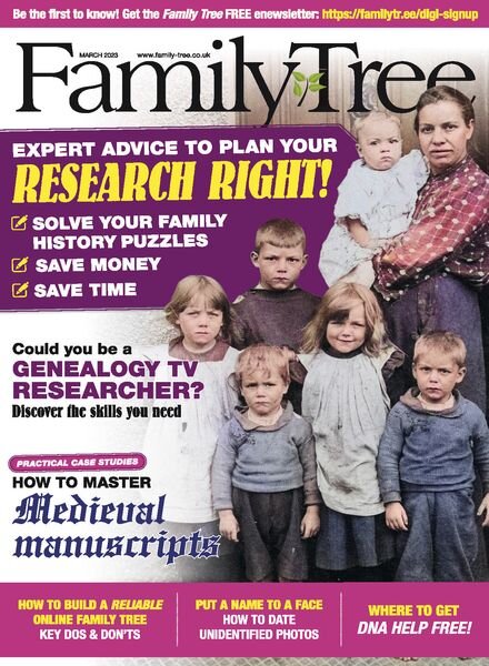 Family Tree UK – March 2023 Cover