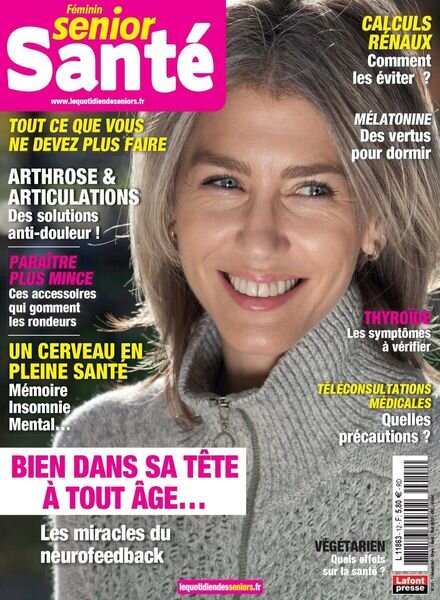 Feminin senior sante – 01 fevrier 2023 Cover