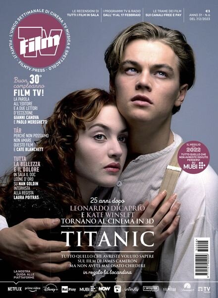 Film Tv – 7 Febbraio 2023 Cover